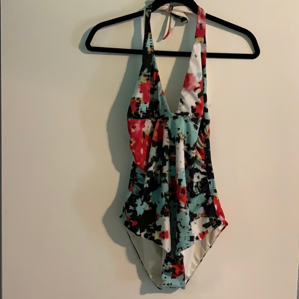 NWOT L*Space Mario Swim One Piece Bathing Suit